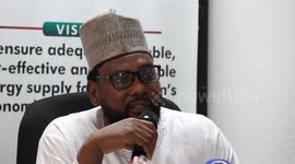 Mustapha Abdullahi, Director General Energy Commission of Nigeria speak during a presser in Abuja.