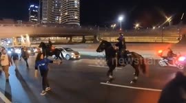 Israel: Anti-Government Protesters Clash With Police In Tel Aviv