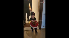 Little boy drops the cake he brought for his mum's 30th Birthday *Hilarious Fail*