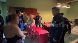 Police raid plus-size sex party in Bangkok, Thailand