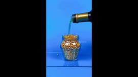 Ball 500℃ vs Popcorn!!! Is it working? EXPERIMENT!!!