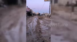 Massive destruction after IDF raid in Tulkarm, Palestine