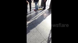 US: Pro-Palestine Demonstrators Hold Protest Calling For Israel-Hamas Immediate Ceasefire During 2024 Oscars