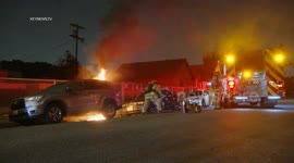Arsonist Torches 3 Vehicles in Historic South-Central, LA, USA