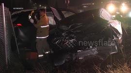 Multi Vehicle Collision with Injuries in Sylmar, LA, USA