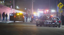 Man Found Shot in Car in Hollywood, LA, USA