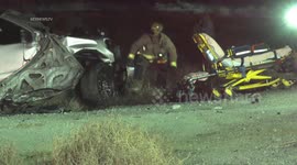 Semi and Truck Fatal Traffic Collision in Lancaster, LA, USA