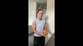 She hates the smell of cooked eggs so she DRANK 7 RAW EGGS... AT ONCE!