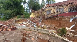 Landslide in West Java Damages Dozens of Homes