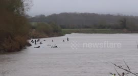 Crowds flock to Gloucestershire as 5-star tidal wave poses challenge to surfers