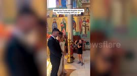 Wedding photographer's second shooter is his super talented 10-year-old daughter