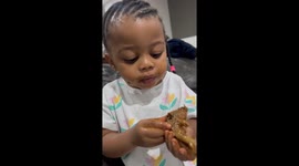 'I Really Like it!' - Toddler surprises mom by savoring the flavor of chicken feet