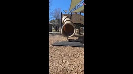 POV: You asked mom to send a video of your baby at the park *She FLEW!*