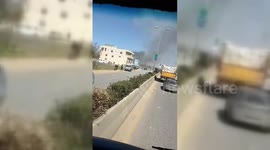 Israeli aircraft target Lebanon's Beqaa as Hezbollah launch over 100 rockets