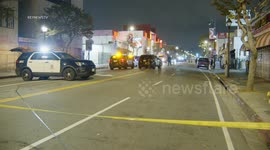 Pedestrian Fatally Struck by Suspected DUI Driver in LA Chinatown, USA