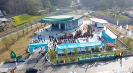 Tourists Experience Tea Picking at A Tea Plantation in Yichang, China