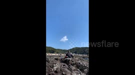 Space One rocket explodes seconds after launch in Japan