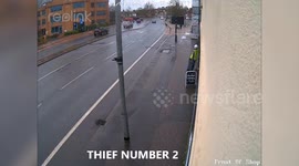 CCTV footage shows ‘brazen’ thieves stealing £1,500 worth of power tools