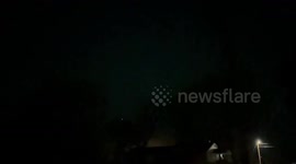 SpaceX Crew Dragon Endurance seen over Oklahoma
