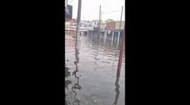 Buenos Aires flooded, residents kayak through streets