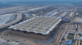 Construction of Chinese-built airport for Cambodian capital in full swing