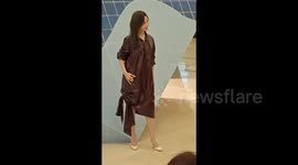 Patty Hou Attends A Event in Shanghai, China