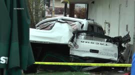 Scene of Fatal Traffic Collision in Lake Balboa, LA, USA