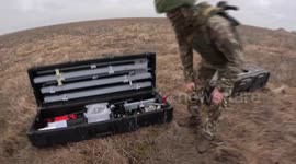 Russian units hit Ukrainian radar with self-propelled 2S19 'Mtsa-S' howitzers