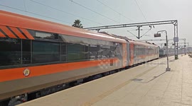India's semi-high speed train, the Vande Bharat Express key role for time safety to passanger's
