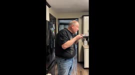 Easter prank! Man fooled by wife by biting into real egg covered in chocolate