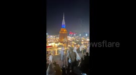 Tourists Visit Asia's Largest Starlit Night Market in Xishuangbanna, China