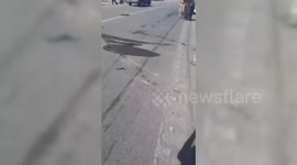 Two Baloch citizens were killed and injured in a clash with military forces in Delijan, Iran
