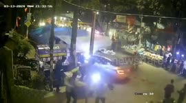 Caught on CCTV: Car ploughs into people in Delhi market, 1 dead & some injured