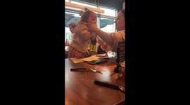 Girl Cries For Olive Oil