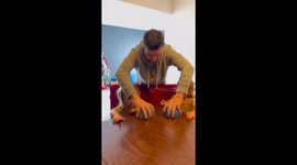 Girl Makes Sure to Share With Twin Sister