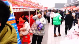 Job Fair in Yichang, China