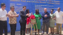 Chinese firm donates equipment to support Ghanaian hospital's efforts to treat diabetes