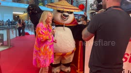 Jack Black and local celebrities attend Kung Fu Panda 4 Australian Premiere red carpet in Sydney