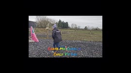 Little girl and her horse have hilarious jumping contest against dad