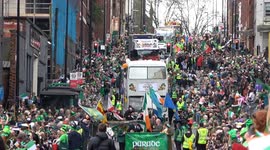 Thousands attend Birmingham's 2024 St Patrick's Day Parade on its 50th anniversary in the city's Irish Quarter