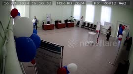 Resident in Belgorod region detained for flooding ballot box with green paint