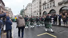 The annual celebration of Irish culture takes place with the St Patrick’s Day parade held in London
