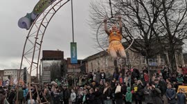 Thousands gather to celebrate St. Patrick's Day Parade in Belfast
