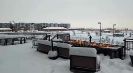 Snow blankets Pikes Peak: heavy accumulations in Colorado Springs