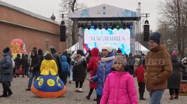 Maslenitsa celebrated in Russia