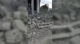 Israel Raid Destroys House in South Lebanon