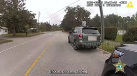 Police Officer: I'm Getting Attacked By Chicken Right Now!