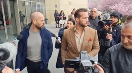 Andrew and Tristan Tate, Bucharest Court, Romania