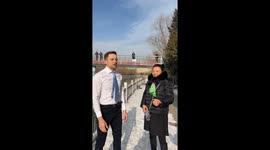 Beijing winter swim: plunge through the ice!