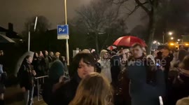 Russian Presidential Election 2024 – Putin’s Opponents Protest Outside Embassy In The Hague 2